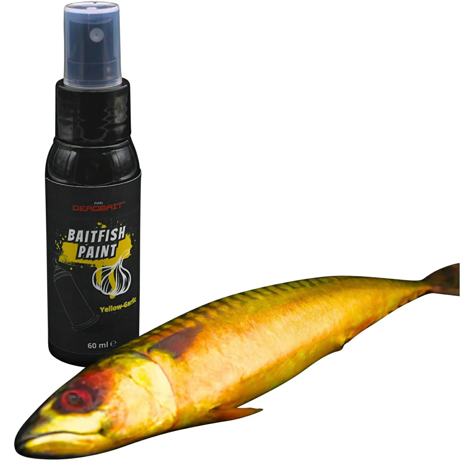 FishEx Deadbait Baitfish PAINT, Yellow Garlic< Raubfischangeln-Zubehör|Köderfisch-Zubehör