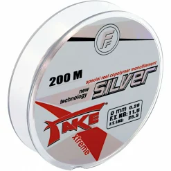 Fishing Ferrari Angelschnur Take Silver (transparent, 200 m)< Monofile Schnüre