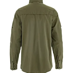 Clearance Fjällräven Abisko Hike Shirt LS M Herren (Laurel Green) Outdoor- & Angelhemden