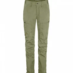 Fjällräven Abisko Lite Trekking Trousers W Short Damen (Light Olive) Damen Damen Angelhosen