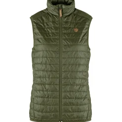 Fju00e4llru00e4ven Fjällräven Abisko Padded Vest W Damen (Laurel Green)<Damen Damen Angeljacken & -Westen