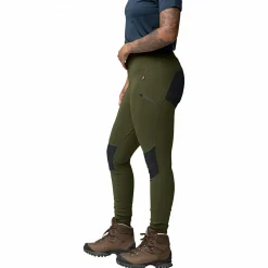 Fju00e4llru00e4ven Fjällräven Abisko Trekking Tights HD W Damen (Deep Forest)<Damen Damen Angelhosen