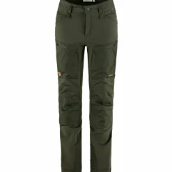 Sale Fjällräven Keb Agile Winter Trousers W Damen (Deep Forest) Damen Damen Angelhosen