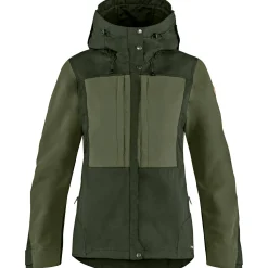 Fju00e4llru00e4ven Fjällräven Keb Jacket W Damen (Deep Forest-Laurel Green)<Damen Damen Angeljacken & -Westen