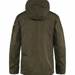 Fju00e4llru00e4ven Fjällräven Keb Kaipak Jacket M Herren (Dark Olive)< Outdoor- & Angel-Jacken
