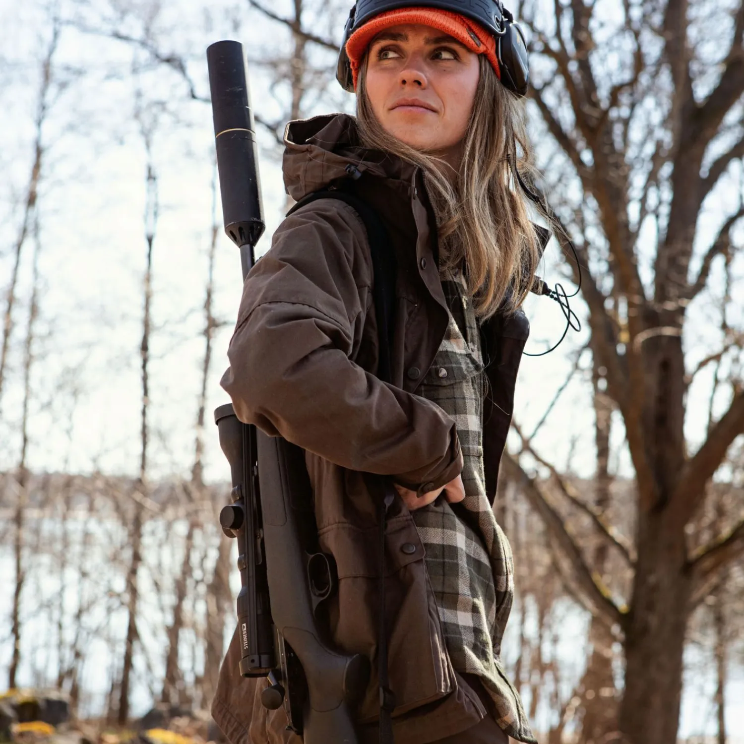 Fjällräven Lappland Forest Hybrid Jacket W Damen (Dark Olive) Damen Damen Angeljacken & -Westen