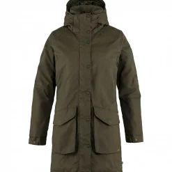 New Fjällräven Lappland Högvilt Jacket W Damen (Dark Olive) Winter- & Thermojacken