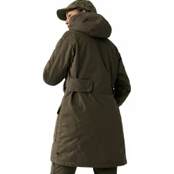 New Fjällräven Lappland Högvilt Jacket W Damen (Dark Olive) Winter- & Thermojacken