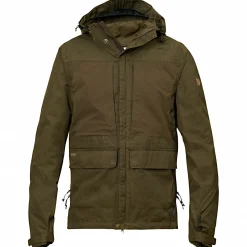 Clearance Fjällräven Lappland Hybrid Jacket M Herren (Dark Olive) Outdoor- & Angel-Jacken