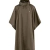 Hot Fjällräven Singi Poncho Herren (Dark Olive) Outdoor- & Angel-Jacken