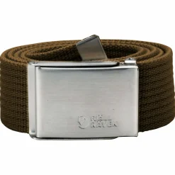 Fju00e4llru00e4ven Fjällräven Travel Canvas Belt (Dark Olive)< Outdoor- & Angel-Gürtel