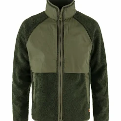 Fju00e4llru00e4ven Fjällräven Vardag Pile Jacket M Herren (Deep Forest-Laurel Green)< Outdoor- & Angel-Jacken