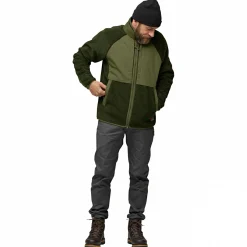 Fju00e4llru00e4ven Fjällräven Vardag Pile Jacket M Herren (Deep Forest-Laurel Green)< Outdoor- & Angel-Jacken