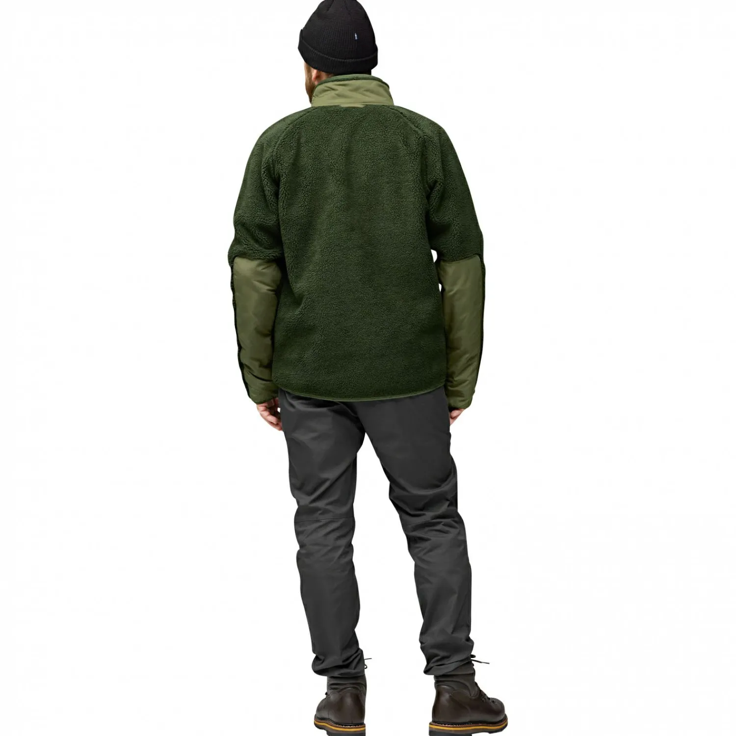 Fju00e4llru00e4ven Fjällräven Vardag Pile Jacket M Herren (Deep Forest-Laurel Green)< Outdoor- & Angel-Jacken