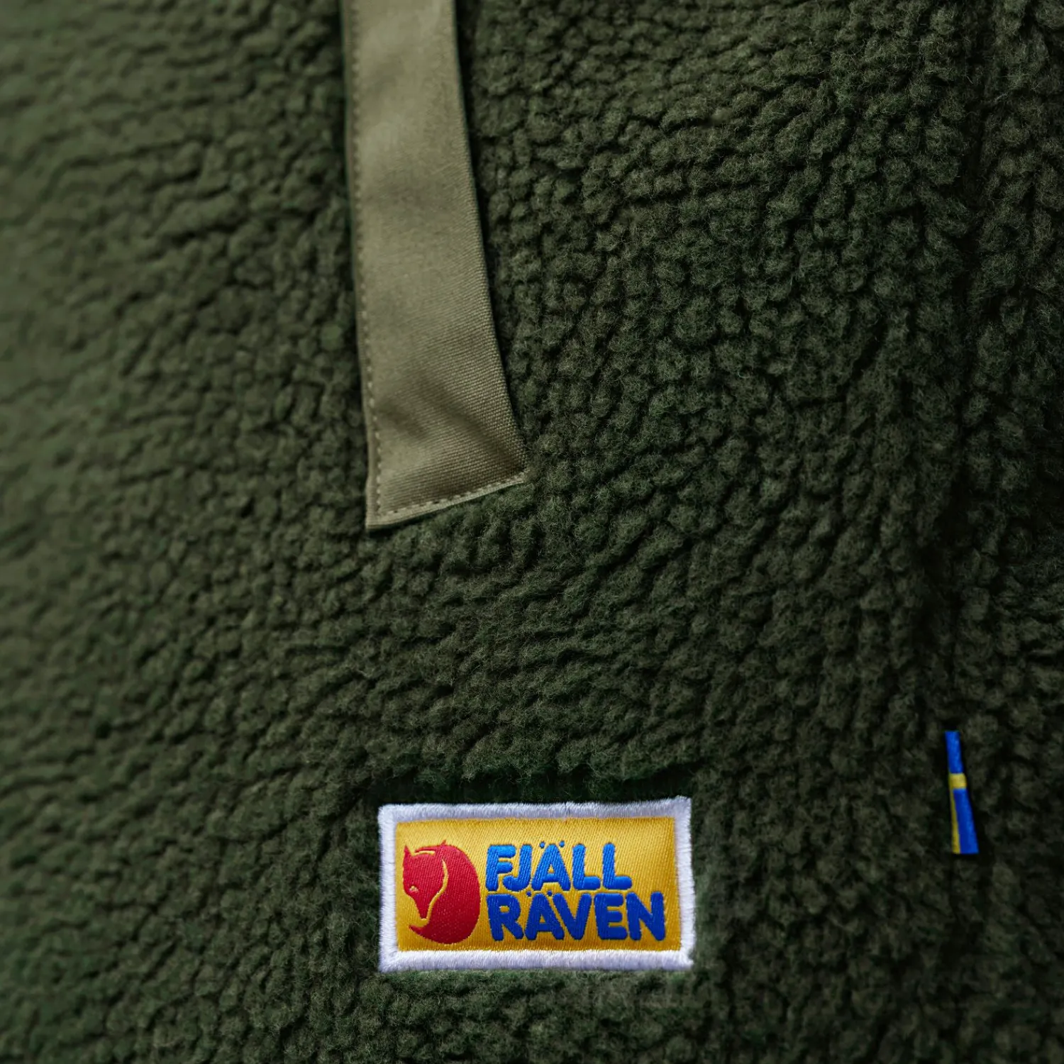 Fju00e4llru00e4ven Fjällräven Vardag Pile Jacket M Herren (Deep Forest-Laurel Green)< Outdoor- & Angel-Jacken
