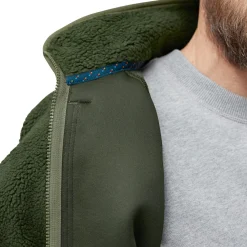Fju00e4llru00e4ven Fjällräven Vardag Pile Jacket M Herren (Deep Forest-Laurel Green)< Outdoor- & Angel-Jacken
