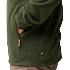 Fju00e4llru00e4ven Fjällräven Övik Lite Fleecejacket M Herren (Deep Forest)< Outdoor- & Angel-Jacken