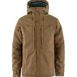 Sale Fjällräven Övik Skogsö Padded Jacket M Herren (Dark Oak) Outdoor- & Angel-Jacken