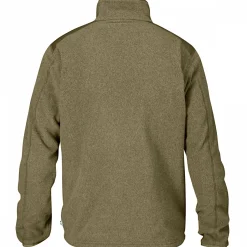 Fju00e4llru00e4ven Fjällräven Övik Sten Fleece M Herren (Dark Olive)< Outdoor- & Angel-Jacken