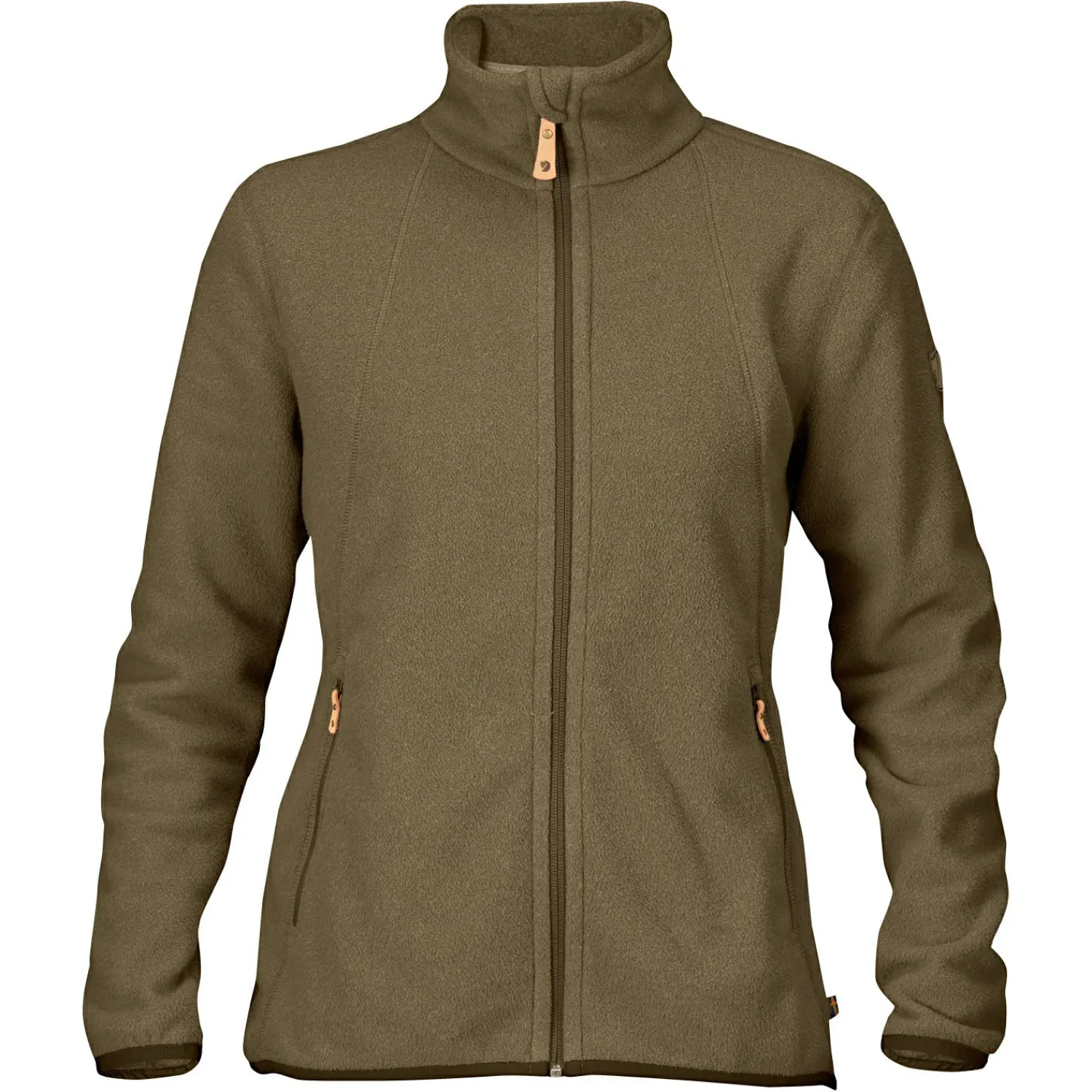 Fju00e4llru00e4ven Fjällräven Övik Stina Fleece W Damen (Dark Olive)<Damen Damen Angeljacken & -Westen