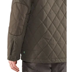 Hot Fjällräven Övik Wool Padded Jacket M Herren (Dark Olive) Outdoor- & Angel-Jacken