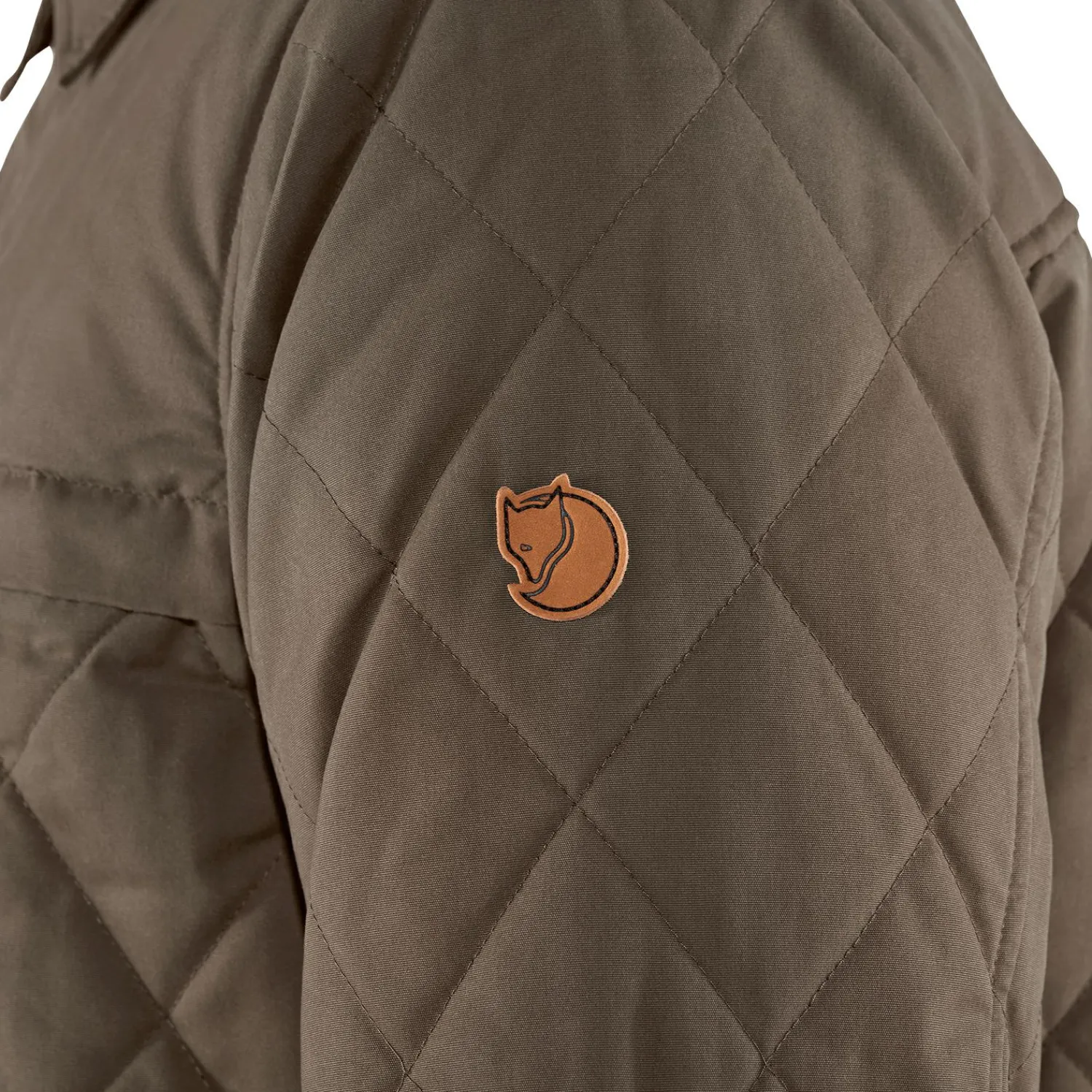 Hot Fjällräven Övik Wool Padded Jacket M Herren (Dark Olive) Outdoor- & Angel-Jacken