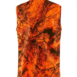 Fju00e4llru00e4ven Fjällräven Värmland Vest (Orange Camo)< Outdoor- & Anglerwesten