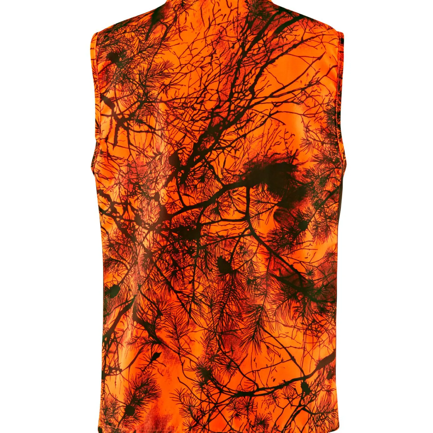 Fju00e4llru00e4ven Fjällräven Värmland Vest (Orange Camo)< Outdoor- & Anglerwesten