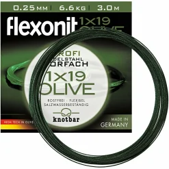 Discount Vorfach olive 1x19 Angelvorfächer & Beifänger|Raubfischangeln-Zubehör
