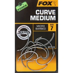 Discount Angelhaken Edges Curve Medium Hooks X10 Angelhaken|Karpfenangeln-Zubehör