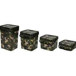 Fox Camo Bucket< Angelkoffer & Angelboxen ·Futtereimer