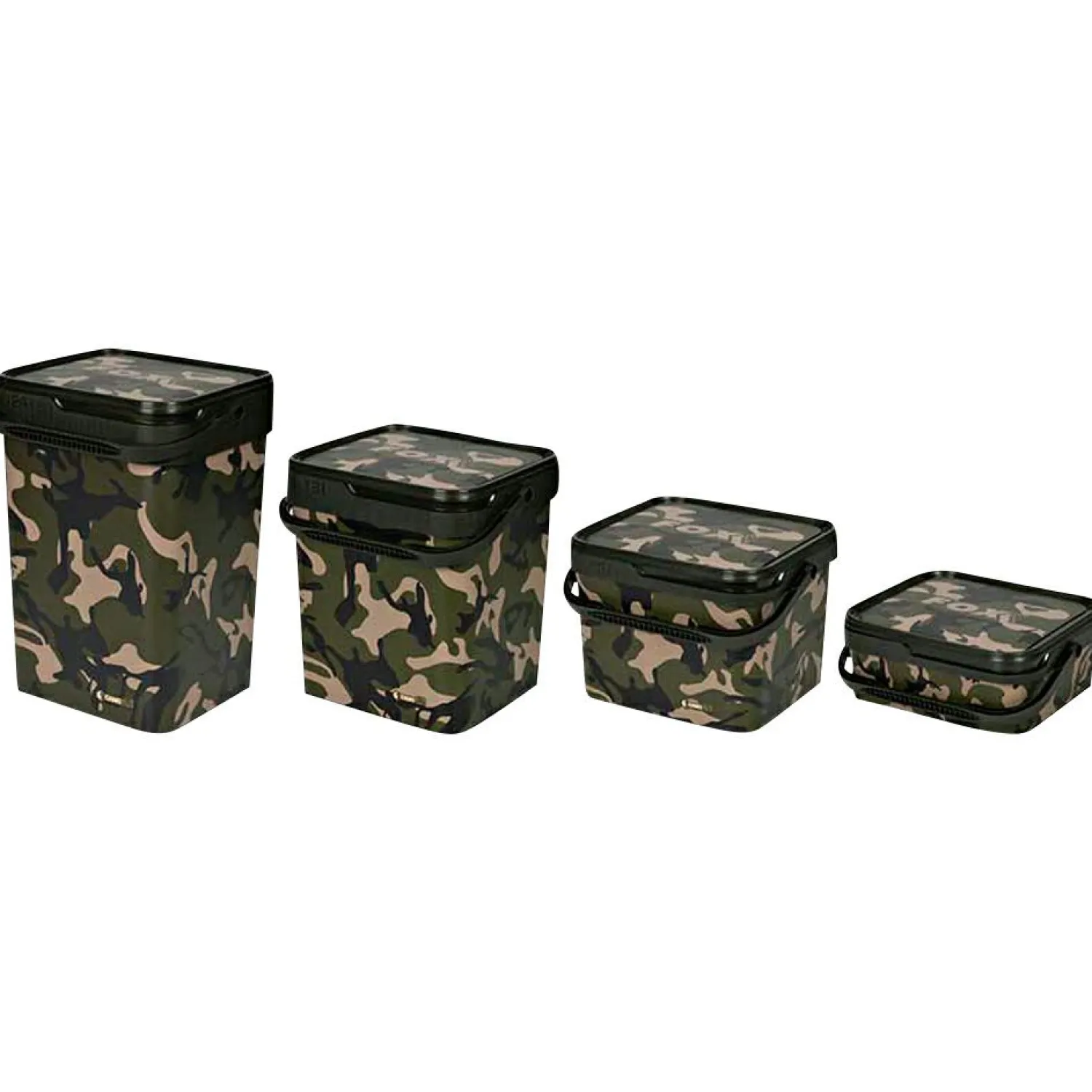 Fox Camo Bucket< Angelkoffer & Angelboxen ·Futtereimer