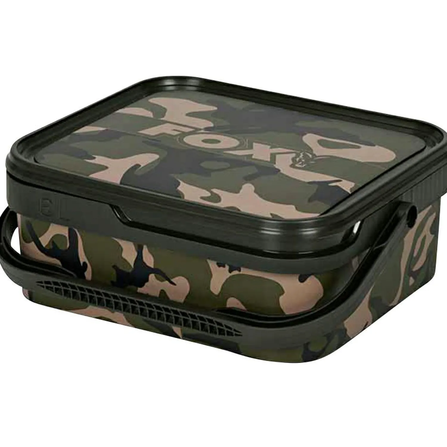 Fox Camo Bucket< Angelkoffer & Angelboxen ·Futtereimer