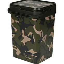 Fox Camo Bucket< Angelkoffer & Angelboxen ·Futtereimer