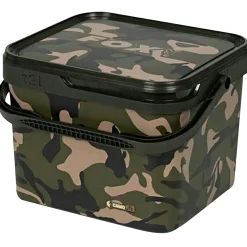 Fox Camo Bucket< Angelkoffer & Angelboxen ·Futtereimer