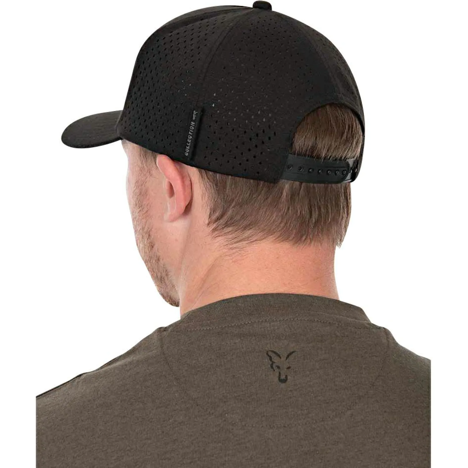 Fox Collection Baseball Cap (Black/Orange)< Anglerhüte & Anglermützen