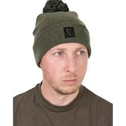Collection Bobble Hat (Black/Orange) Anglerhüte & Anglermützen
