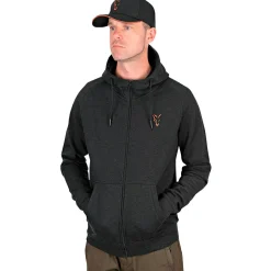 Clearance Collection LW Hoody Herren (Black/Orange) Angelpullover & -Strickjacken