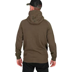 Fox Collection LW Hoody Herren (Green/Black)< Angelpullover & -Strickjacken