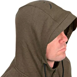 Fox Collection LW Hoody Herren (Green/Black)< Angelpullover & -Strickjacken