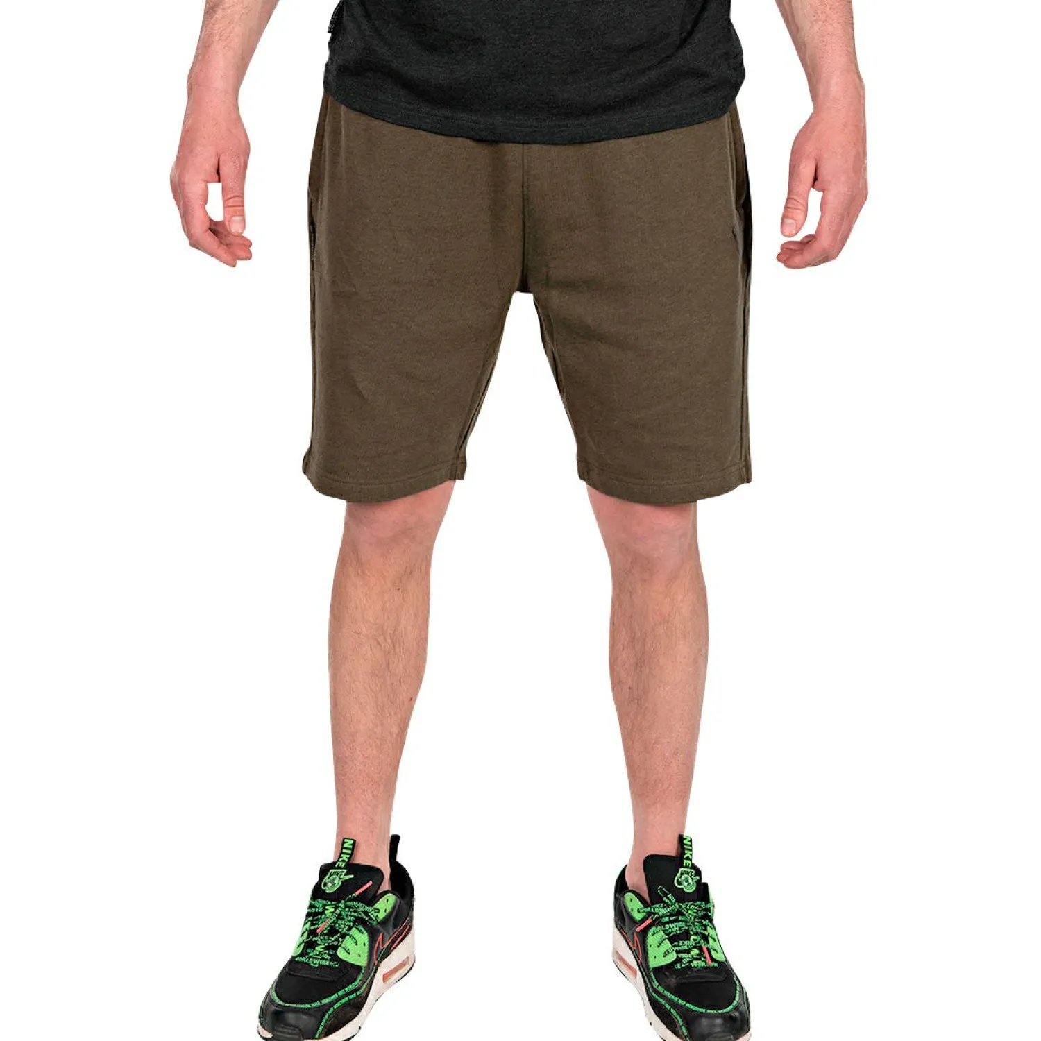 Outlet Collection LW Jogger Short Herren (Green/Black) Outdoor- & Angelshorts & Cargoshorts