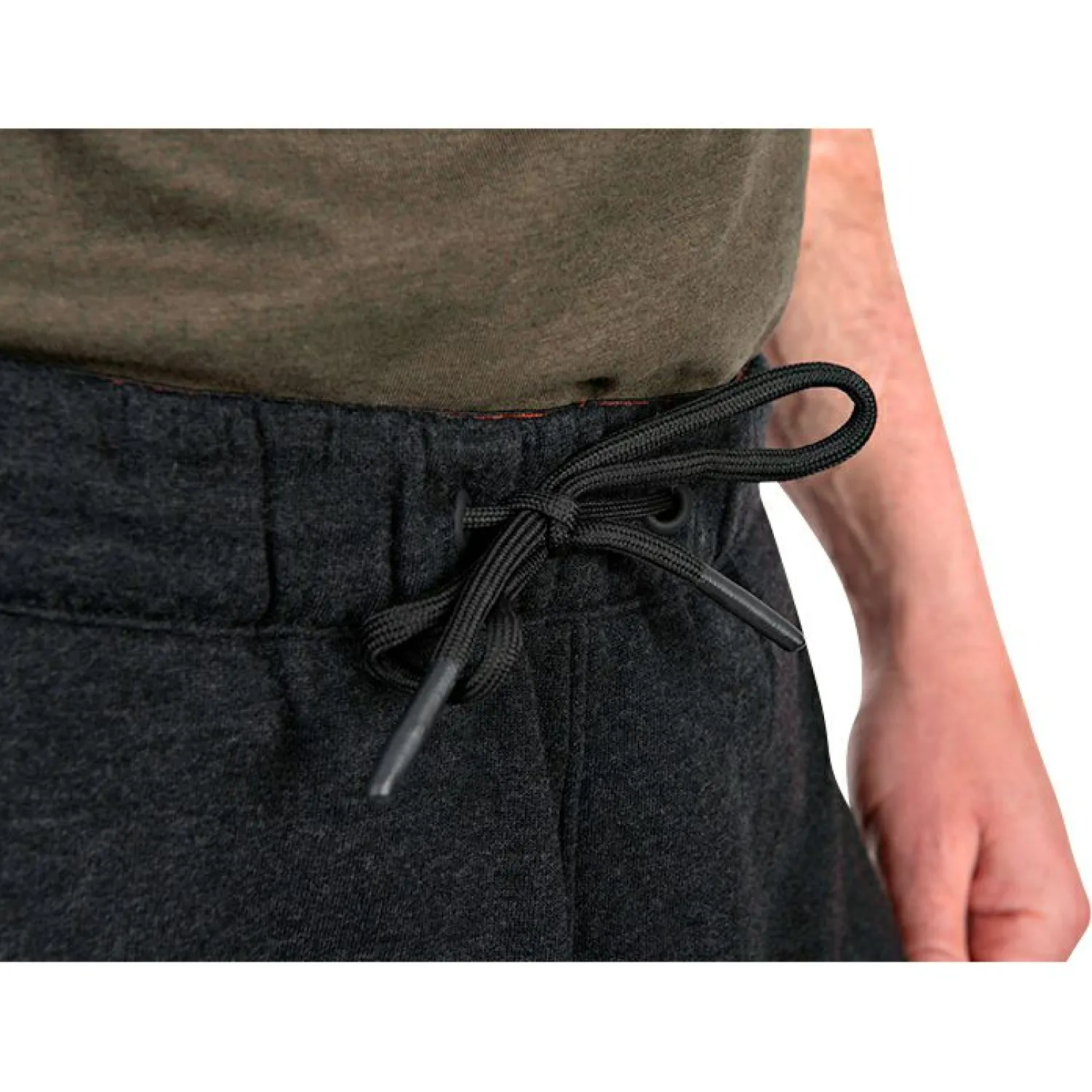 Fox Collection LW Jogger Herren (Black/Orange)< Outdoor- & Angler-Cargohosen