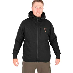 Fox Collection Sherpa Jacket Herren (Black/Orange)< Outdoor- & Angel-Jacken