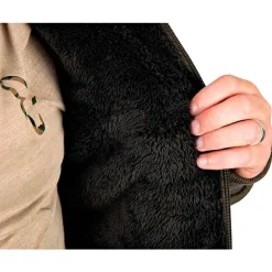 Fox Collection Sherpa Jacket Herren (Green/Black)< Outdoor- & Angel-Jacken