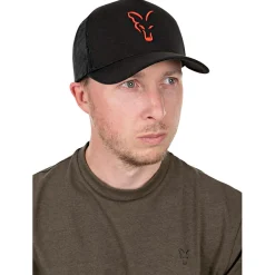 Discount Collection Trucker Cap (Black/Orange) Anglerhüte & Anglermützen