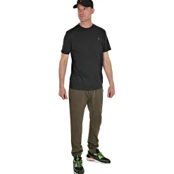 Fox Collection T-Shirt Herren (Black/Orange)< Angelshirts & Angel-Oberteile