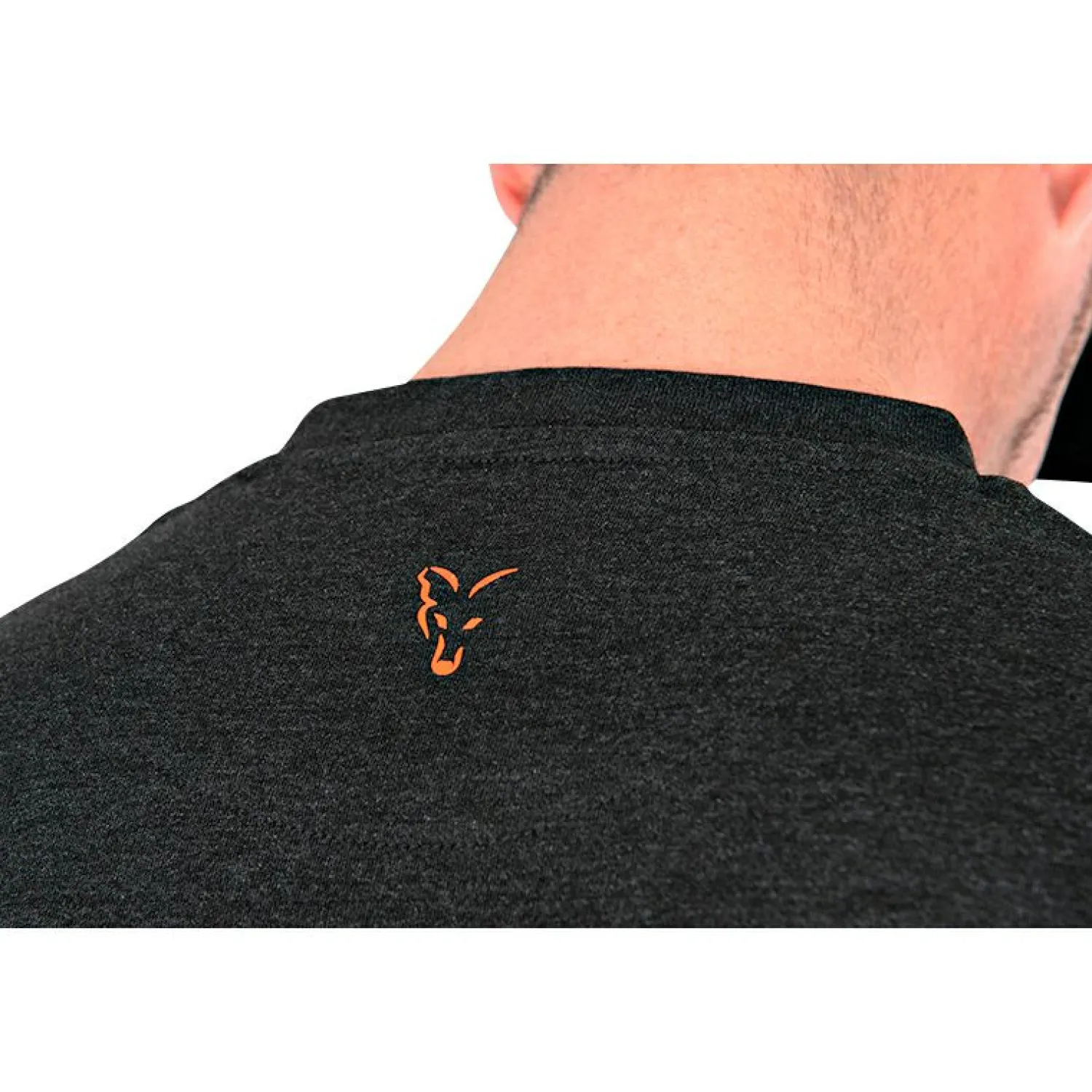 Fox Collection T-Shirt Herren (Black/Orange)< Angelshirts & Angel-Oberteile