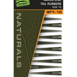 Discount EDGES™ Naturals Naked Line Tail Rubbers - Size 10 Karpfenangeln-Zubehör