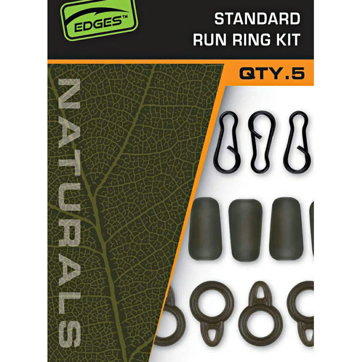 Fox EDGES™ Naturals Standard Run Ring Kit< Karpfenangeln-Zubehör