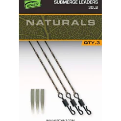 Fox EDGES™ Naturals Submerge Leaders< Karpfenangeln-Zubehör
